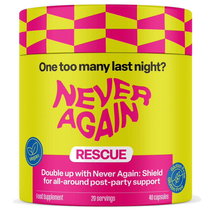 Never Again Rescue — post-party recovery